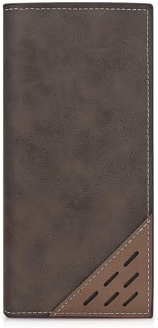 Amazon.com: NIUCUNZH Genuine Leather Cool Long Wallets for Men